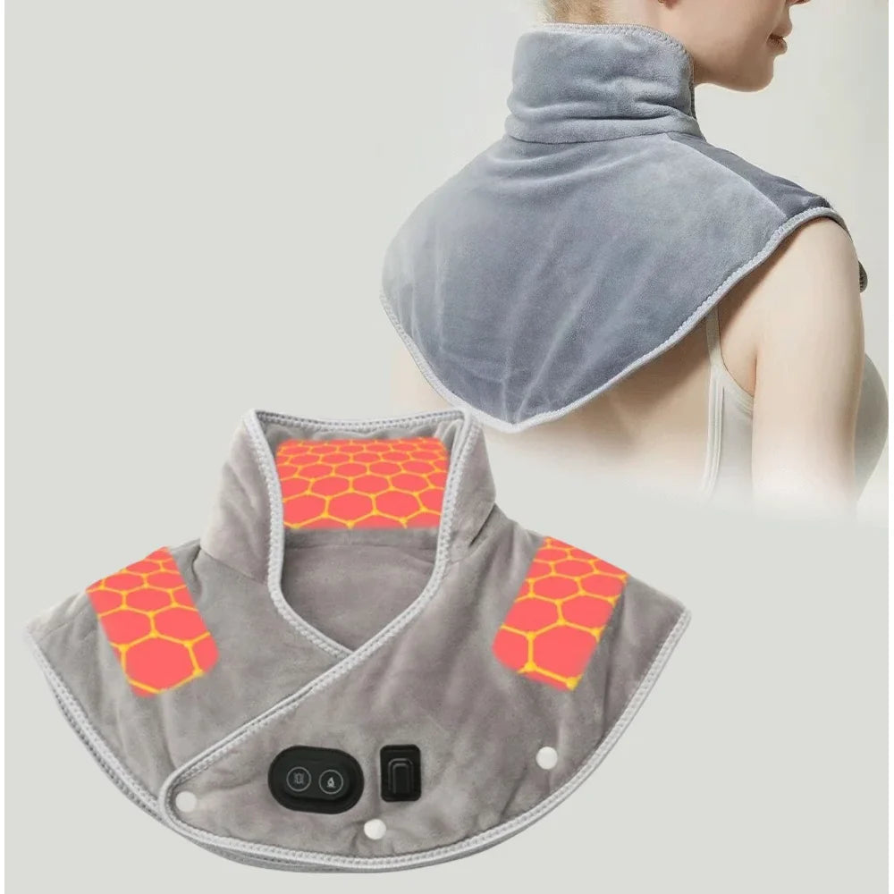 Neck-Shoulder-Heating-Pad-Massager-Wire-Rechargeable-Heating-Pad-Massager