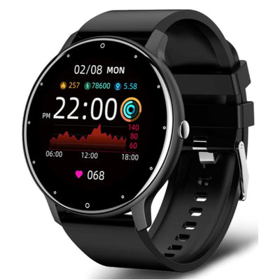 Full Touch Screen Smartwatch Fitness Tracker For Men And Women