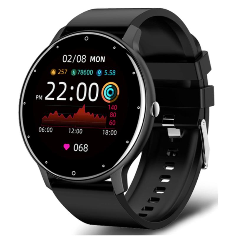 Full Touch Screen Smartwatch Black