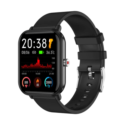 Bluetooth Smartwatch For Android Black Display