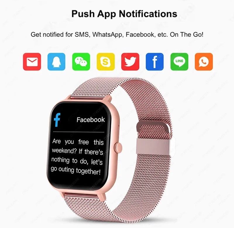 TrackFit Pro Bluetooth Smart Watch