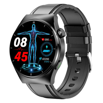 blood-sugar-glucose-monitor-watch-black-leather